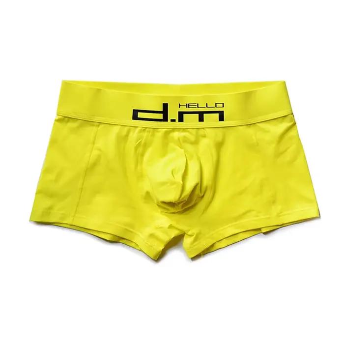 Sous-vêtements pour hommes solides Shorts