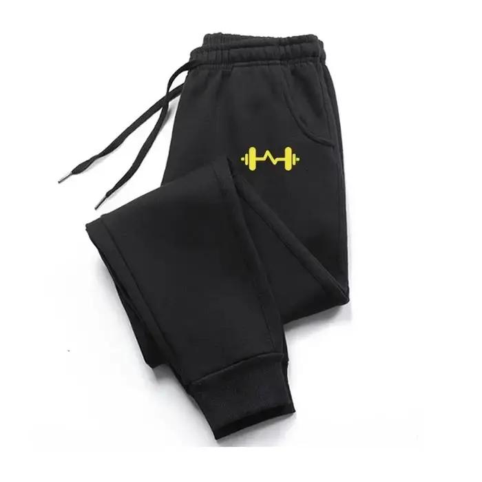 Pantalon de survêtement imprimé Barbell Smile pour hommes
