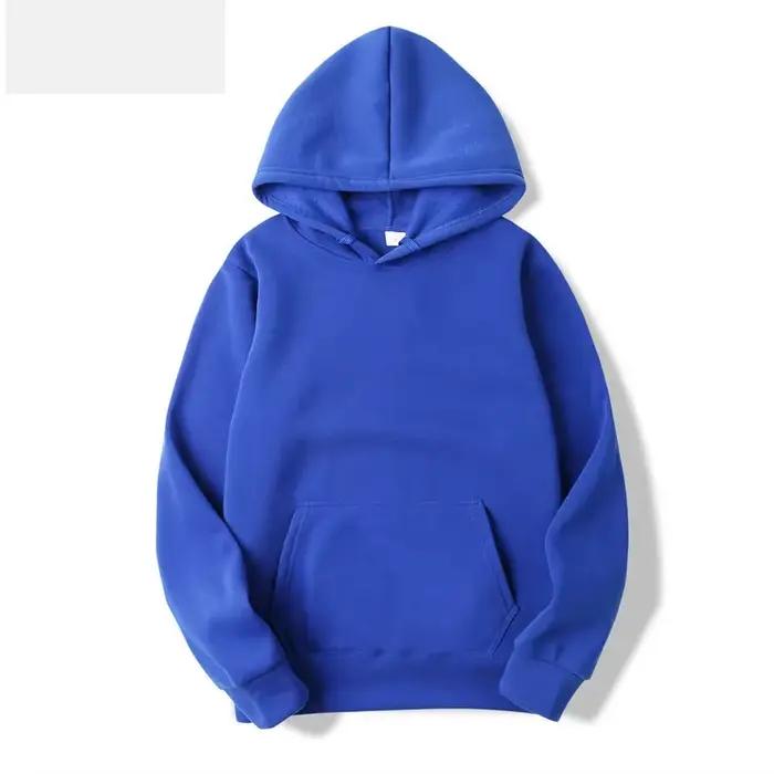 Sweat à capuche polyester décontracté pour hommes et femmes, poche enfichable, saison automne hiver, confort durable et style moderne