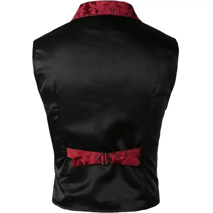 Veste Gotinc Gilet de costume victorien pour homme Steampunk