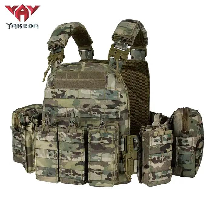 Gilet d'entraînement homme YAKEDA démontable et extensible pour jogging et randonnée durable et respirant