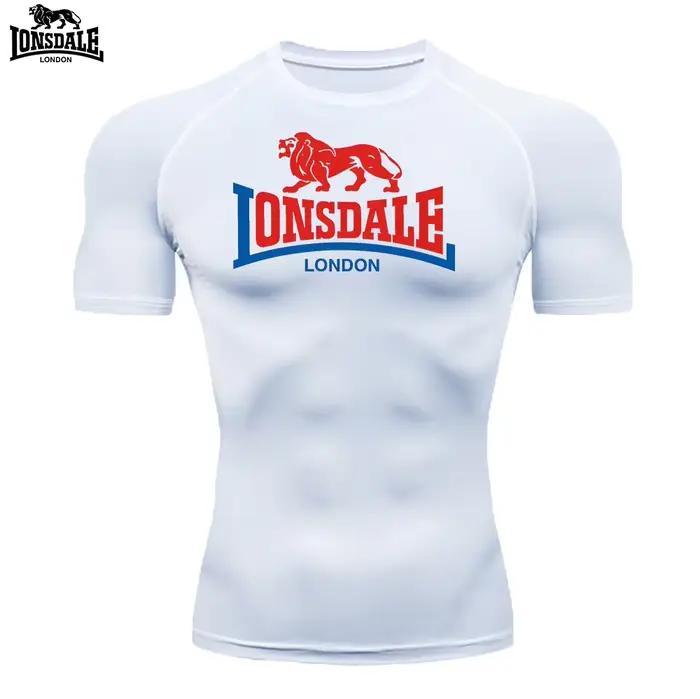 LONSDALE T-shirt serré de course pour hommes