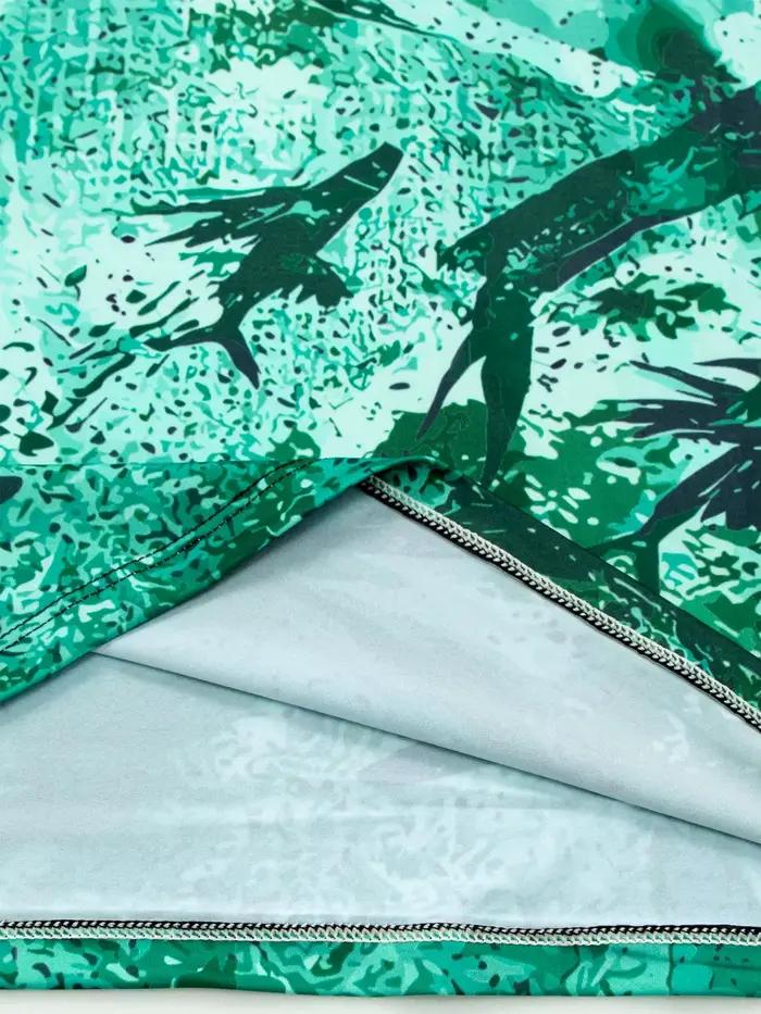 Maillots de pêche à capuche UPF 50+ en jersey anti-UV