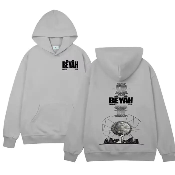 Sweat-shirts à capuche Harajuku Singer Damso 2026 Tour Beyah Album