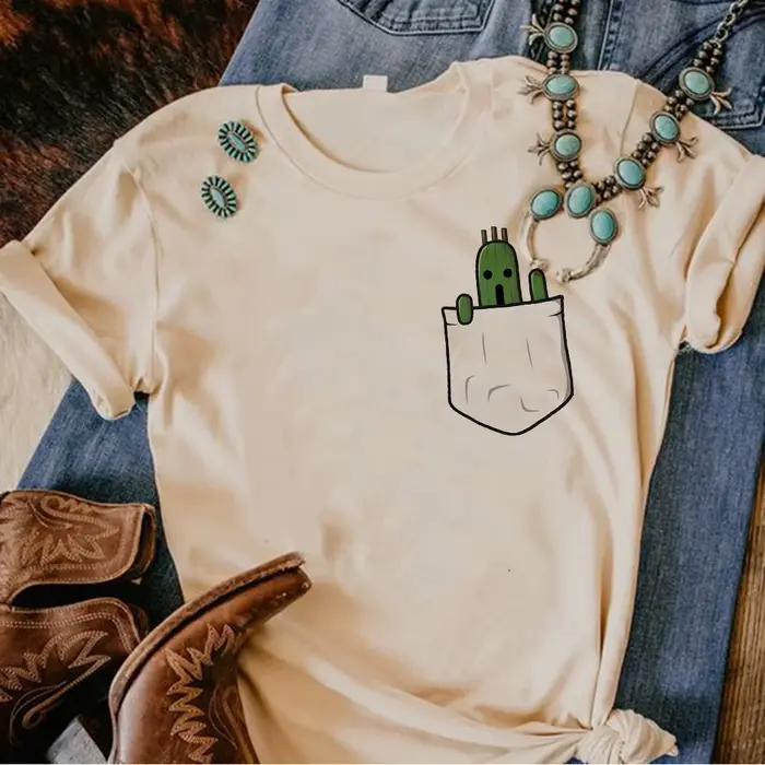 T-shirts graphiques Cactus pour femmes – Vêtements tendance esthétiques