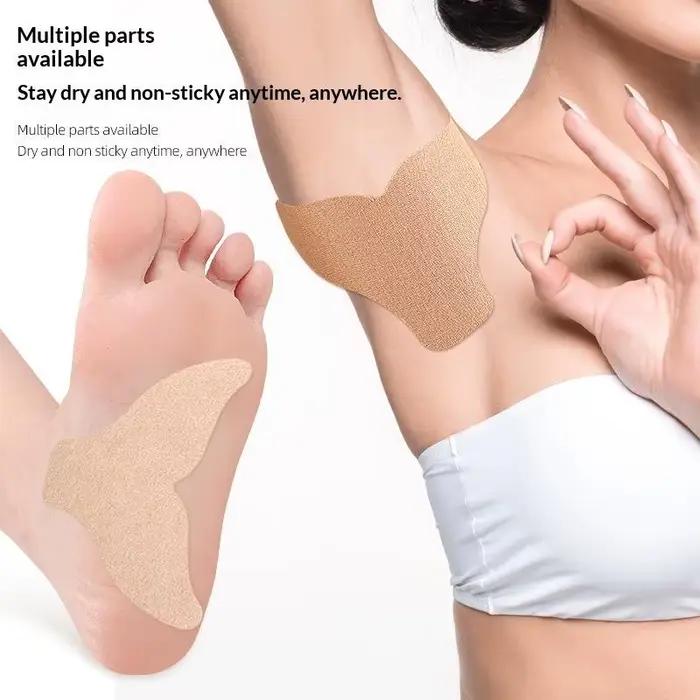 10 Patchs Absorbants pour Aisselles Unisexe – Autocollants Anti-Transpiration pour les Aisselles
