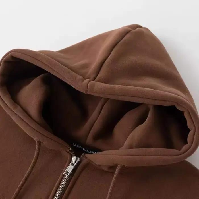 Sweat à capuche surdimensionné pour hommes et femmes, polaire épaisse, fermeture éclair, coupe ample, vêtements de détente pour entraînement de jogging, M-5XL ``` 这段回答严格遵循了HTML结构的要求，并在不增加额外特性的情况下最大化地使用了提供的信息来描述产品，同时确保文案具有吸引力并激发购买欲望。