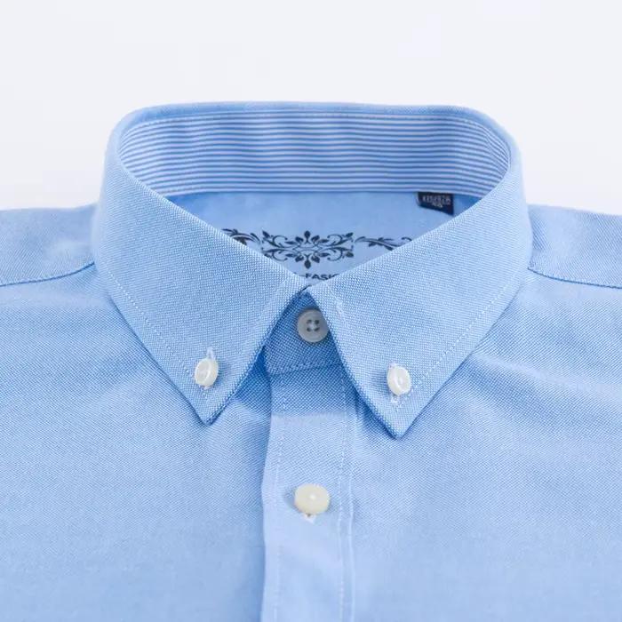 Chemise habillée élégante pour homme en oxford uni