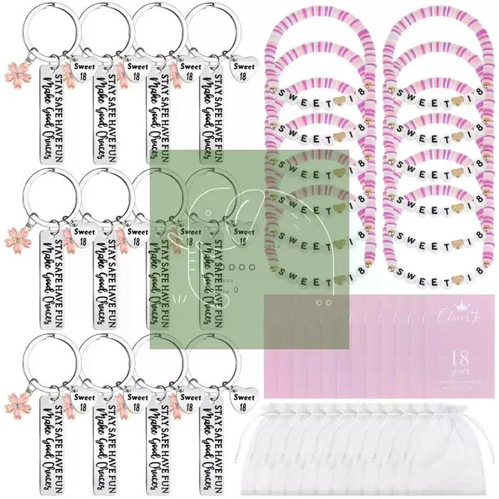 6 ensembles de cadeaux pour le 18e anniversaire des filles