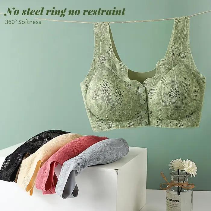 Soutien-gorge en dentelle sans couture pour femme d'âge moyen