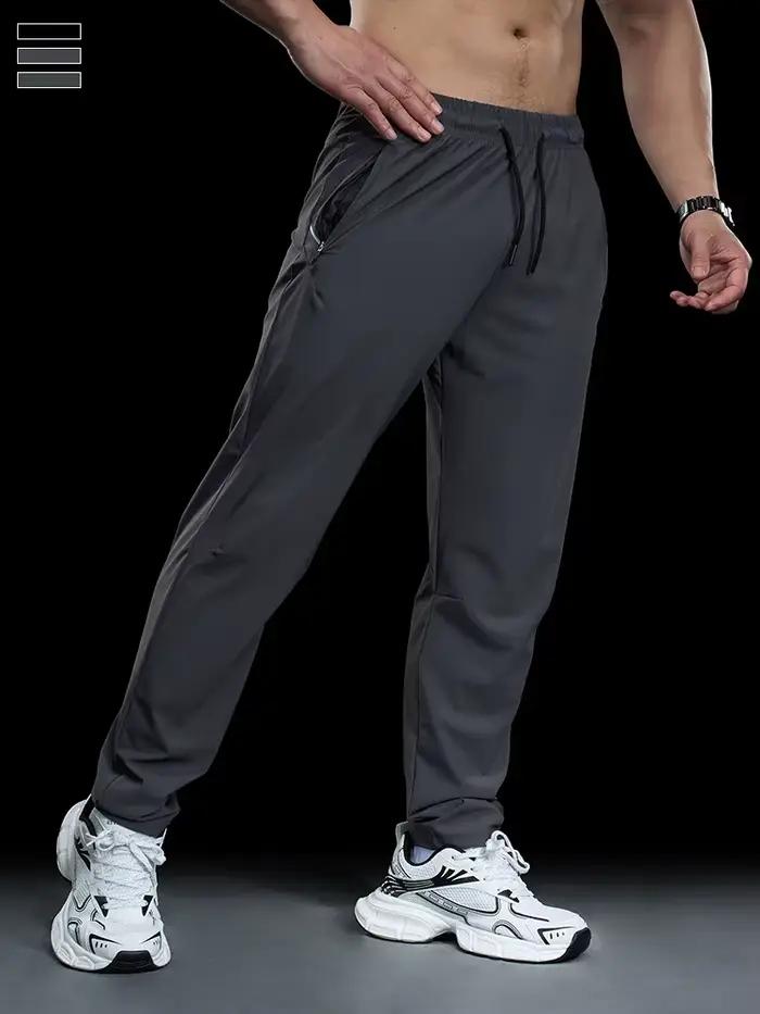 Pantalons de survêtement hommes été automne ample droit sport américain course pantalon d'entraînement décontracté séchage rapide salle de sport Fitness pantalon pour homme et femme occasions spéciales activité physique