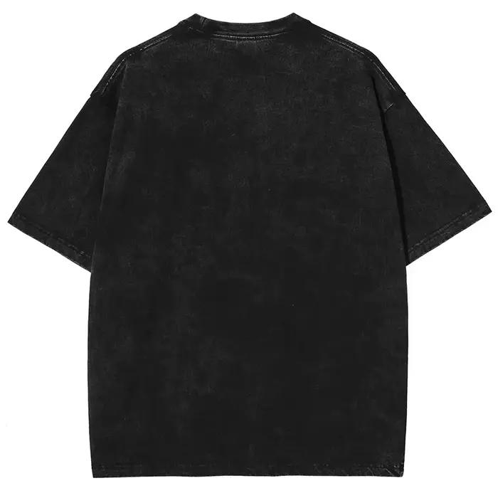 Nouveau T-shirt Homme 2026 en Coton Lavé