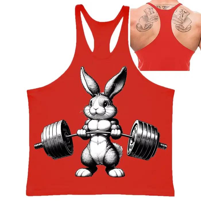Hommes gilets musculaires sous-vêtements en coton débardeur sans manches imprimé gilet musculaire