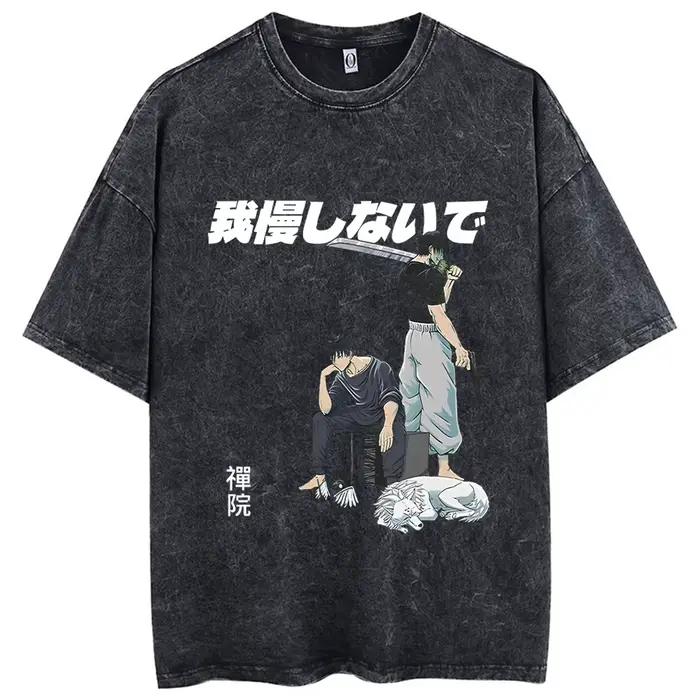 Fushigflats-T-shirt imprimé Toji pour hommes et femmes