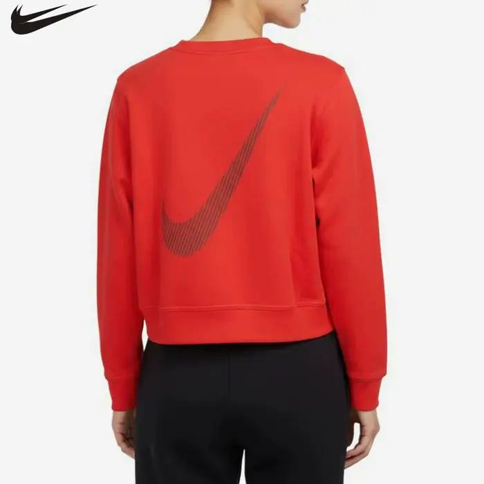Nike/official Genuine ONEDFCREWHBR Nouveau pull rouge pour femme IB1451-657