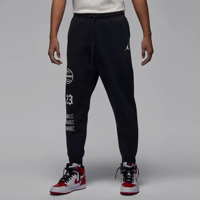 Nike véritable 2024 nouveau pantalon de sport à revers en tricot polaire pour hommes FN4620-010