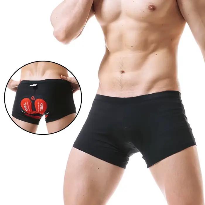 Shorts de cyclisme respirants en maille avec coussinet en gel 5D antichoc pour VTT