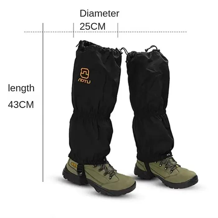 Leggings de ski anti-neige et anti-sable pour hommes et femmes