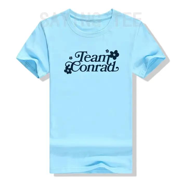 Team Conrad Floral Humor Graphic Tee