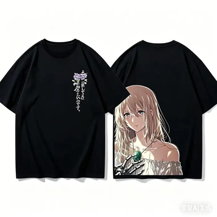 T-shirt Anime Violet Evergarden