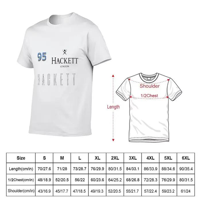 T plaine t Hackett coton chemise T-Shirt drôle pour homme