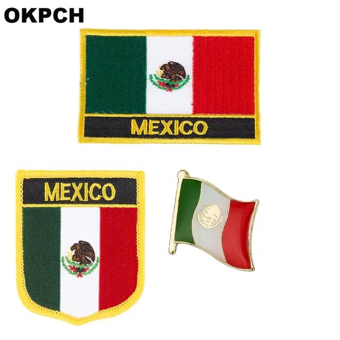 Drapeau National de tunisie brodé à repasser sur patchs pour vêtements