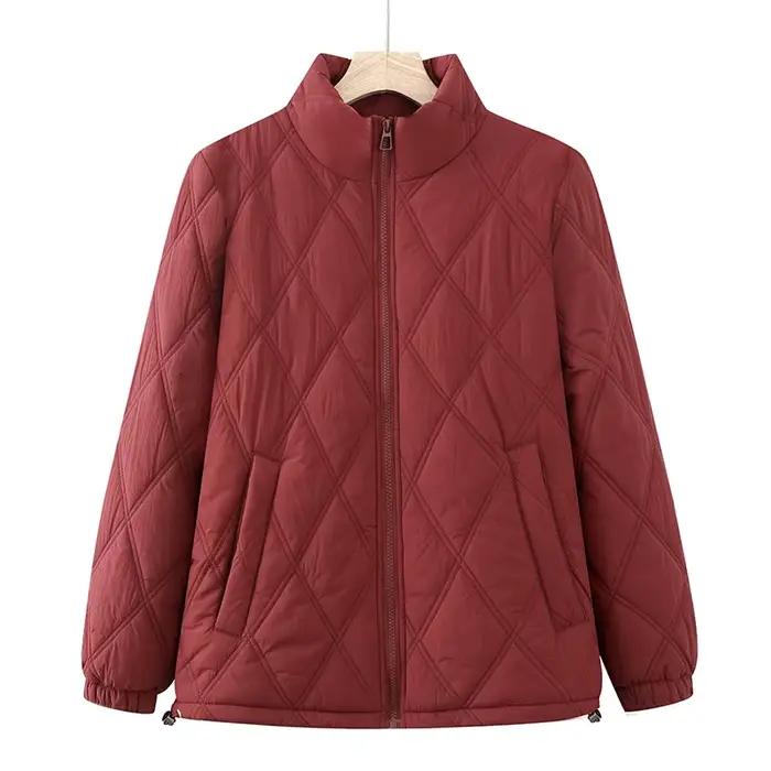 Veste courte en polaire épaisse pour femme