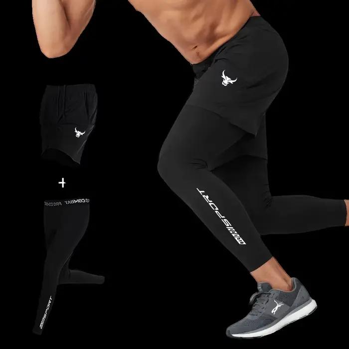 Pantalon de Jogging 2 en 1 pour hommes