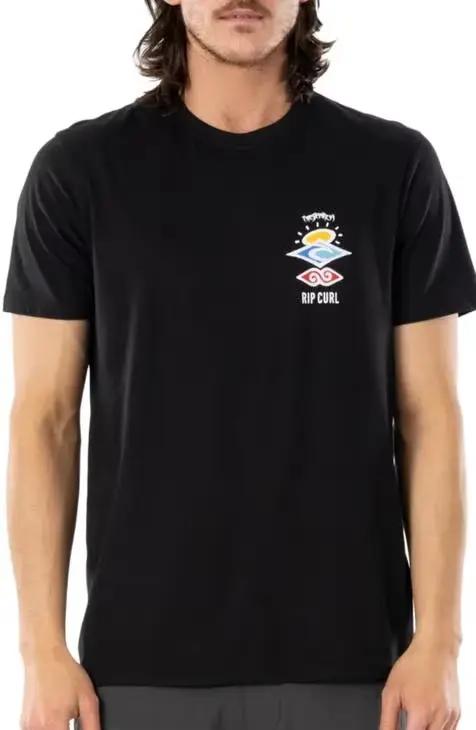T-shirt à col rond pour hommes