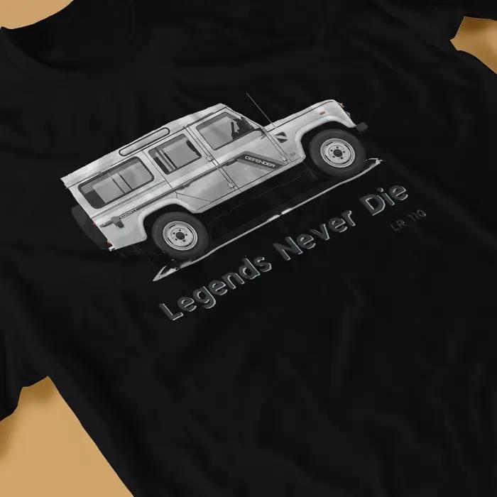 T-shirt Land Rover Defender SUV pour homme, Hipster, Harajuku, PVD, 110