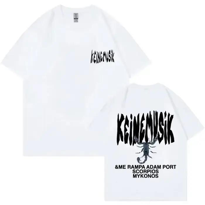 Été Keinemusik X Pacha graphique t-shirt hommes femmes Hip Hop mode Vintage T-shirts