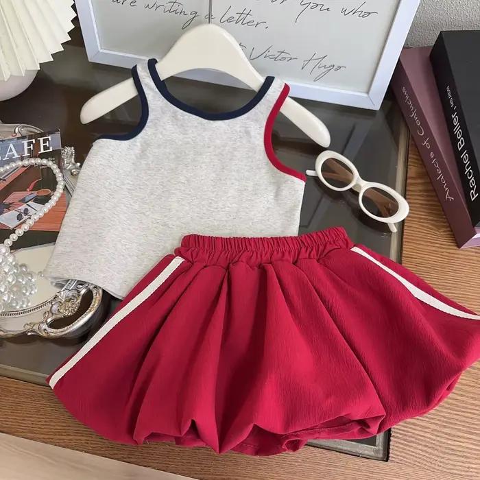 Ensemble de vêtements d'été pour filles