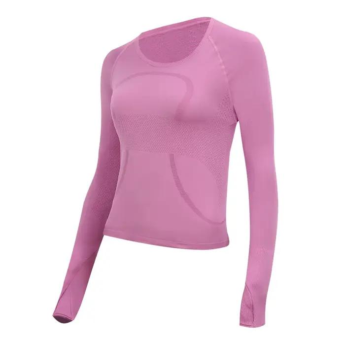 T-Shirt de Yoga à manches longues pour femmes