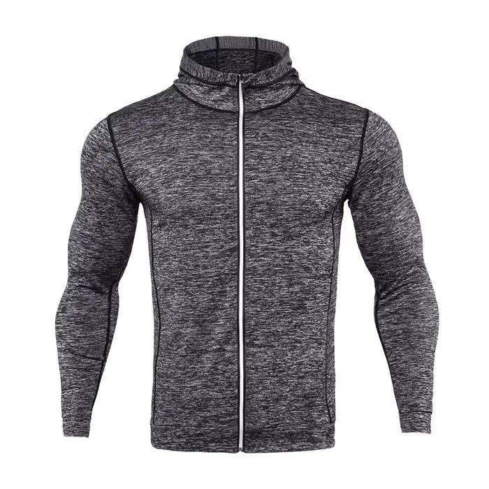 Vestes de course à capuche pour hommes