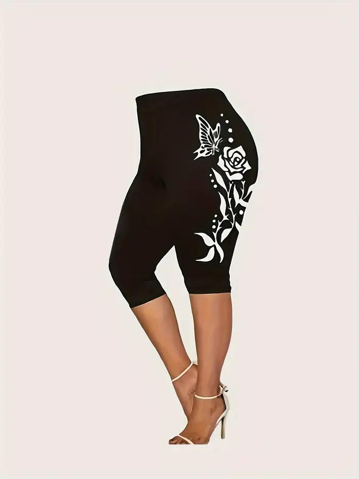 T-Shirt et pantalon à imprimé rose pour femme