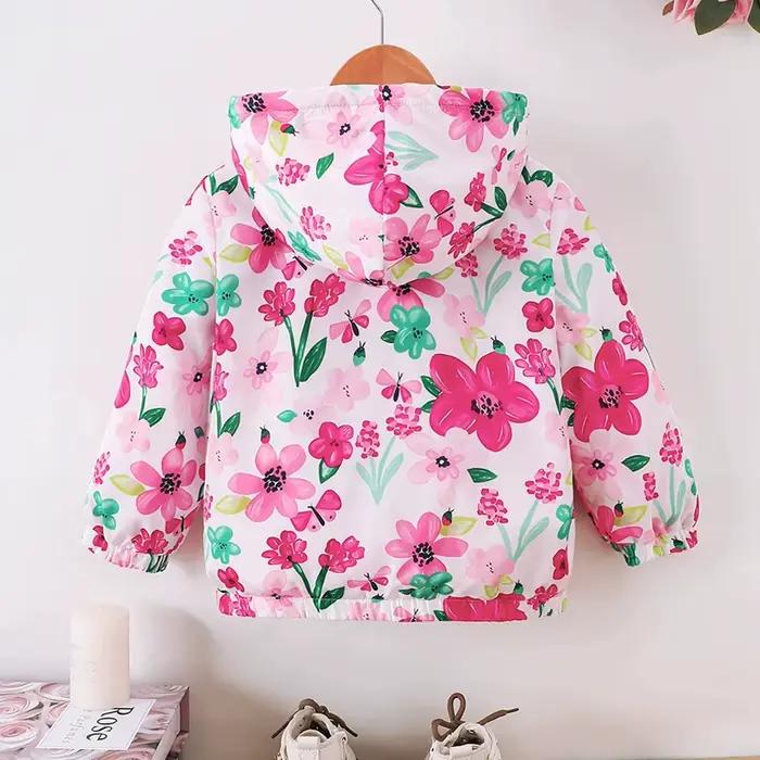 Veste à capuche pour enfants filles, vêtements d'extérieur d'automne/hiver, manteau et veste en velours pour bébés filles de 2 3 4 5 6 7 ans, 2025