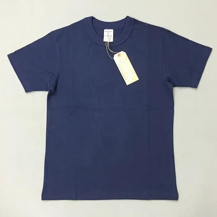 BOB DONG 300gr T-shirts de base été coton lourd T-shirts unis pour hommes