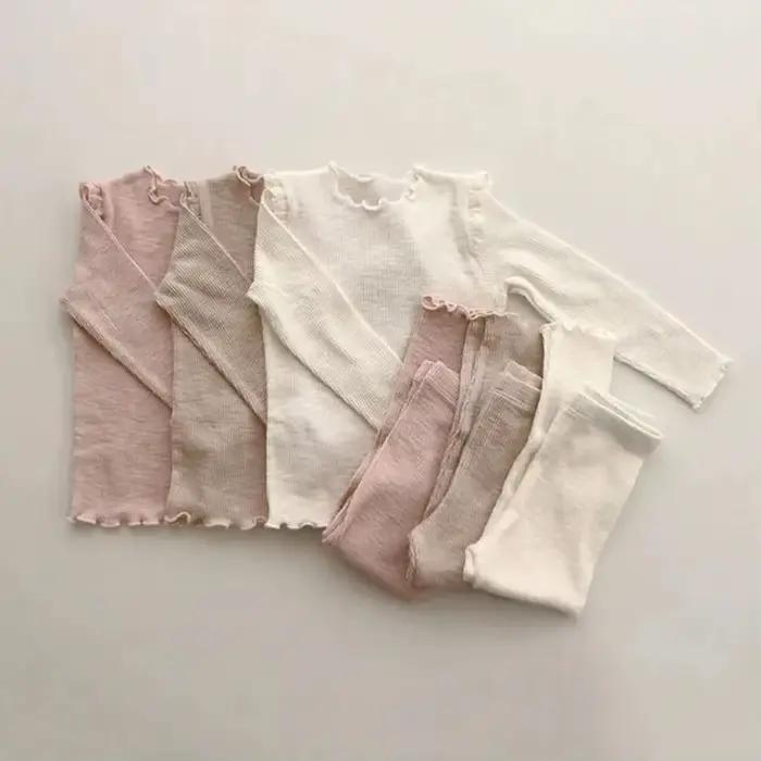 Ensemble de pyjamas à manches longues pour enfants