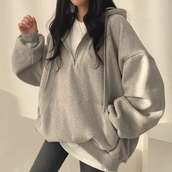 Sweat à capuche Harajuku pour femme