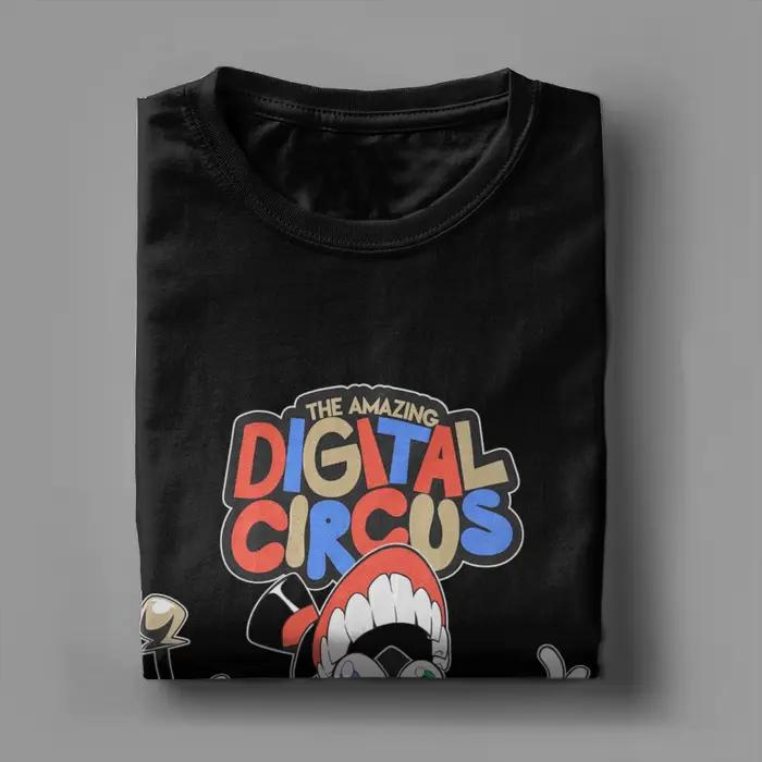 T-Shirt en coton Amazing Digital Circus Caine pour hommes