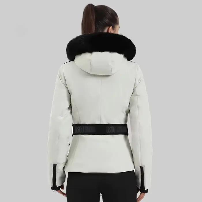 Survêtement chaud veste de ski 2025 vestes de Snowboard de montagne hiver à capuche femme