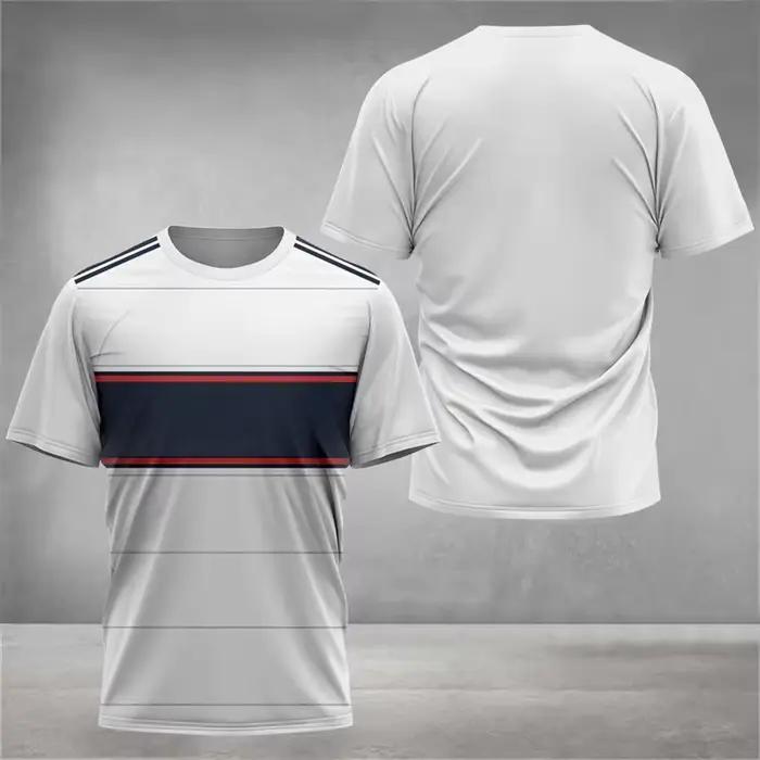 2025 nouveaux T-shirts de sport d'été pour hommes mode Streetwear