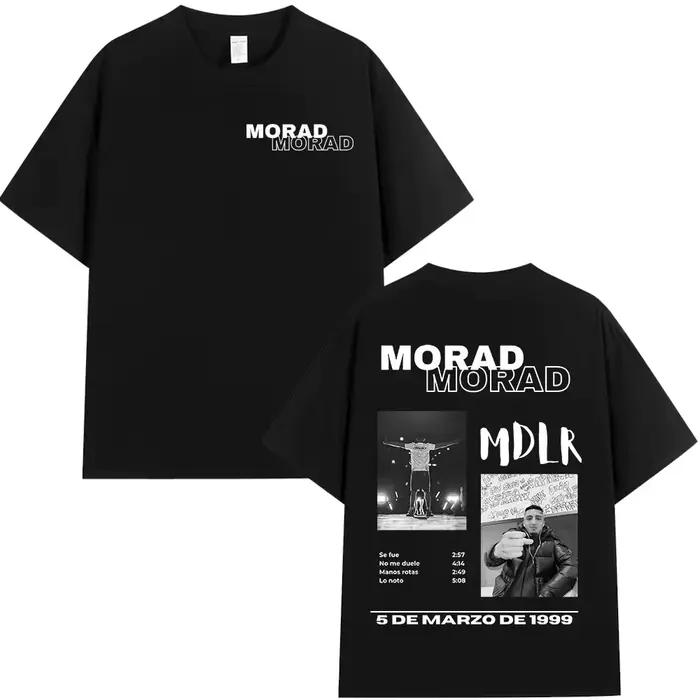 T-shirt Singer Rap Morad MDLR Tour Album pour hommes et femmes