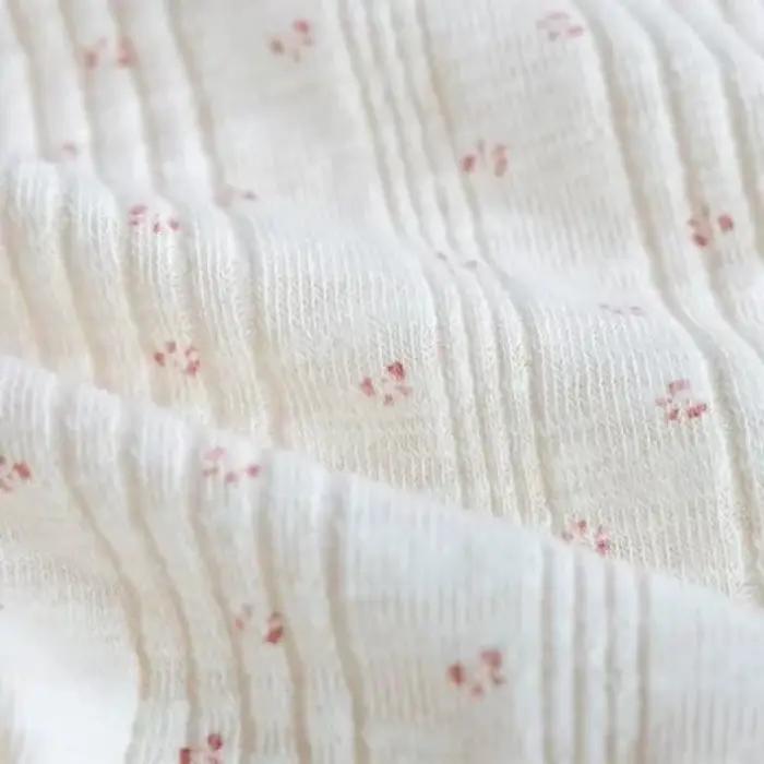 Bébé filles T-Shirt à manches longues enfants sous-vêtements floraux + Camisole fond 2025 printemps automne