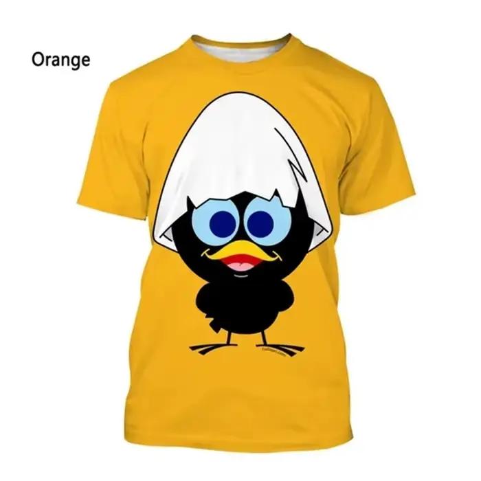 T-shirt décontracté à manches courtes pour hommes et femmes