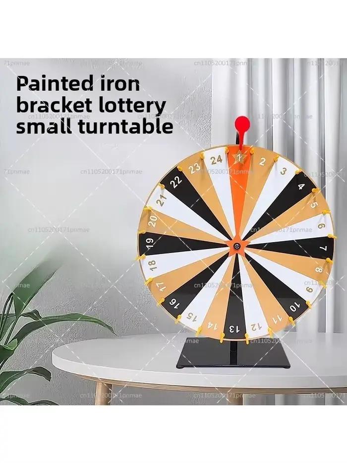 Roue de loterie numérique - Roulette de bureau créative pour jeux
