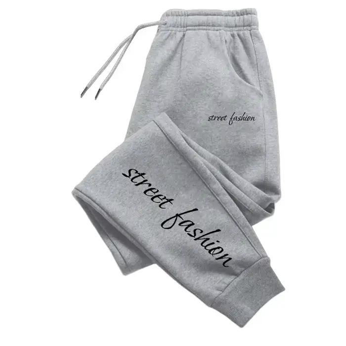 Pantalon de survêtement pour homme, décontracté, sportif, fitness, course à pied, jogging, taille élastique, confortable, long – Offre spéciale