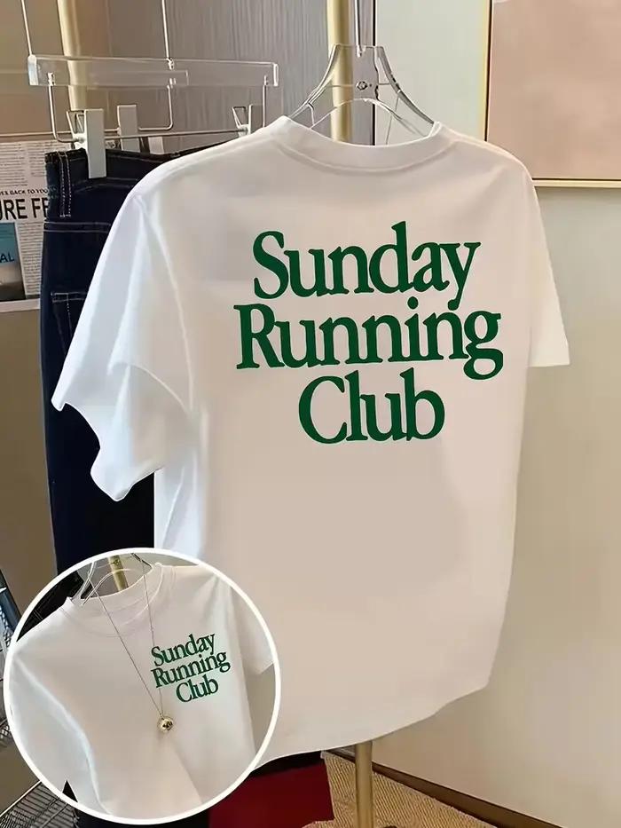 T-shirt graphique Running Club