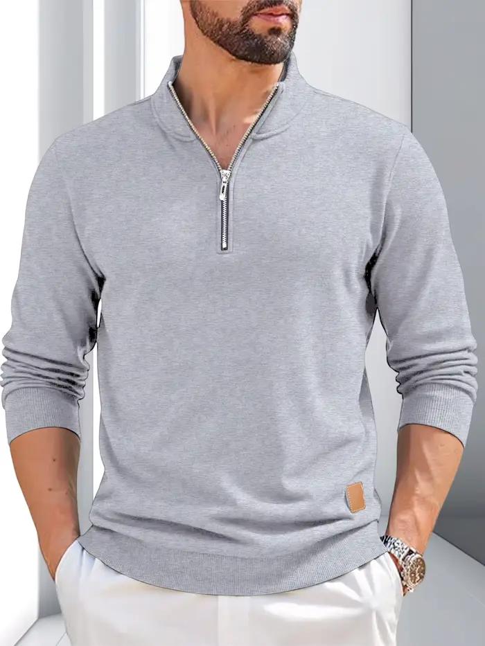 Robe pull à fermeture éclair pour hommes