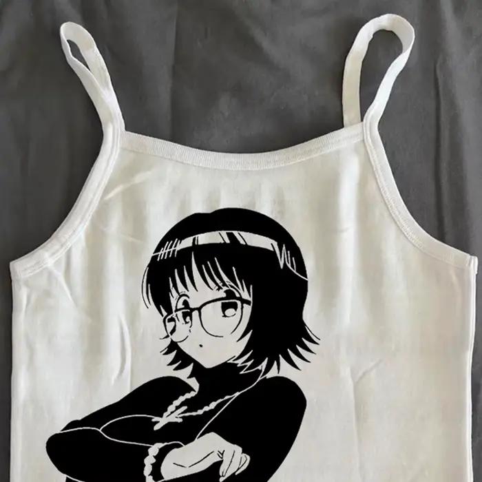 Y2k T-shirt années 2000 vêtements Y2k hauts haut court femmes Harajuku Emo femme T-shirts Goth gothique